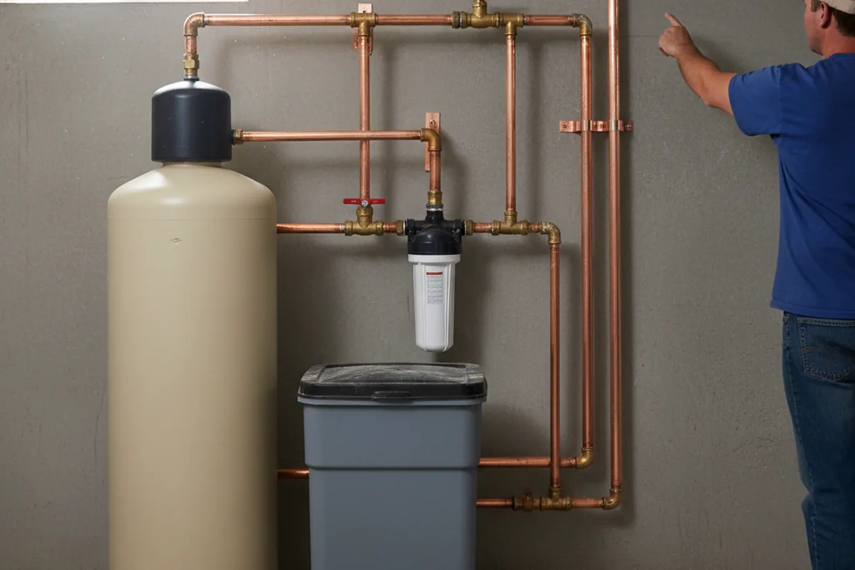 Whole-house water treatment system installed in Van Alstyne
